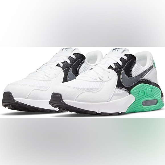 Nike Air Max 90 Sneakers White/Green/Black Women’s Size 7.5 (US) - Picture 1 of 13
